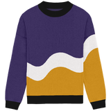 Non-Binary Squiggle Knit Crewneck