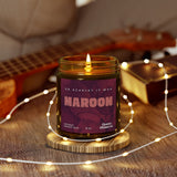 Maroon Candle