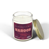 Maroon Candle