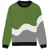 Aromantic / Agender / Demiromantic Squiggle Crewneck