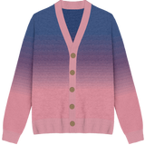 Bisexual Faded Knit Cardigan