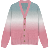 Transgender Faded Knit Cardigan