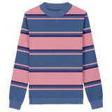 Bisexual Striped Classic Fit Knit Crewneck