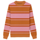 Lesbian Striped Classic Fit Knit Crewneck