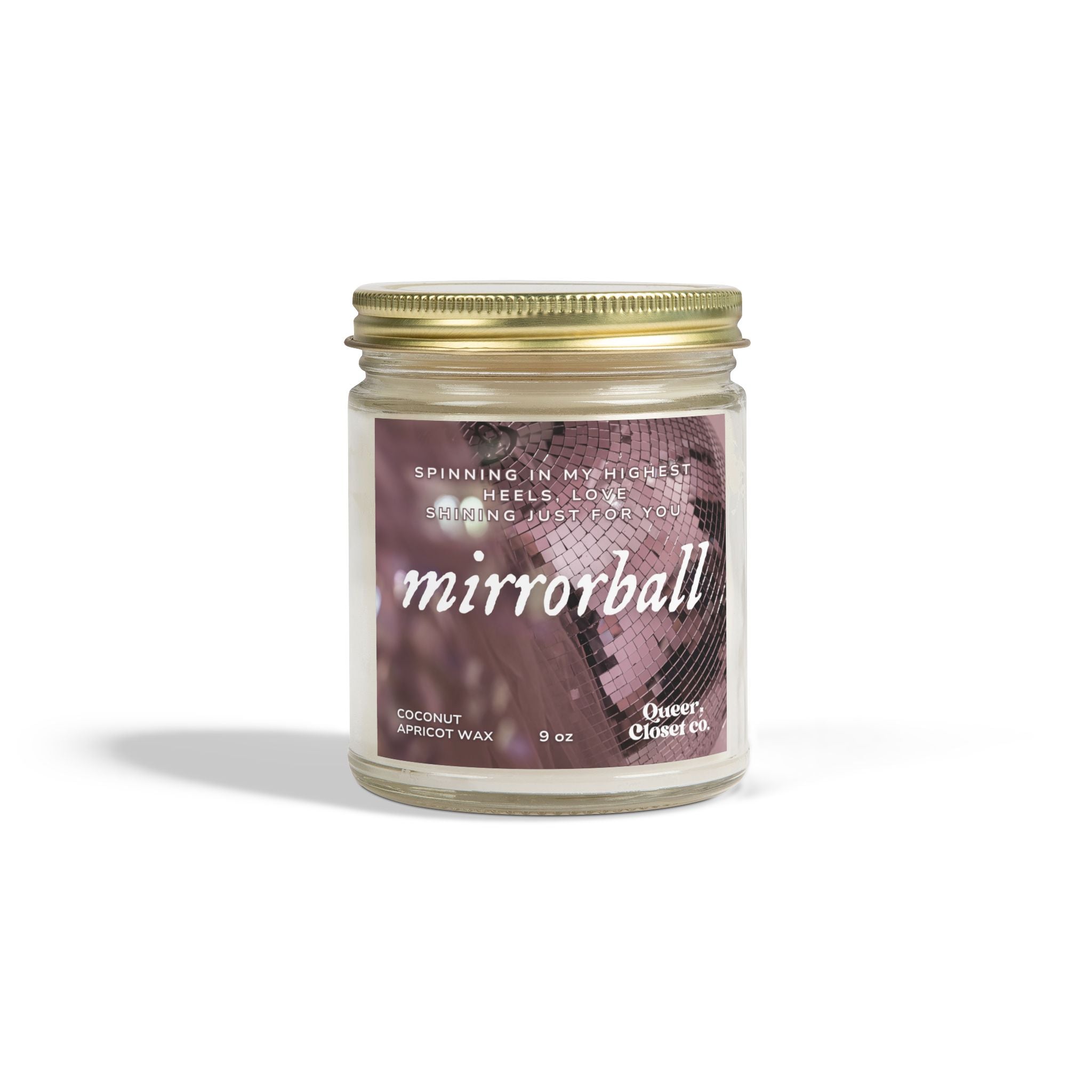 Mirrorball Candle