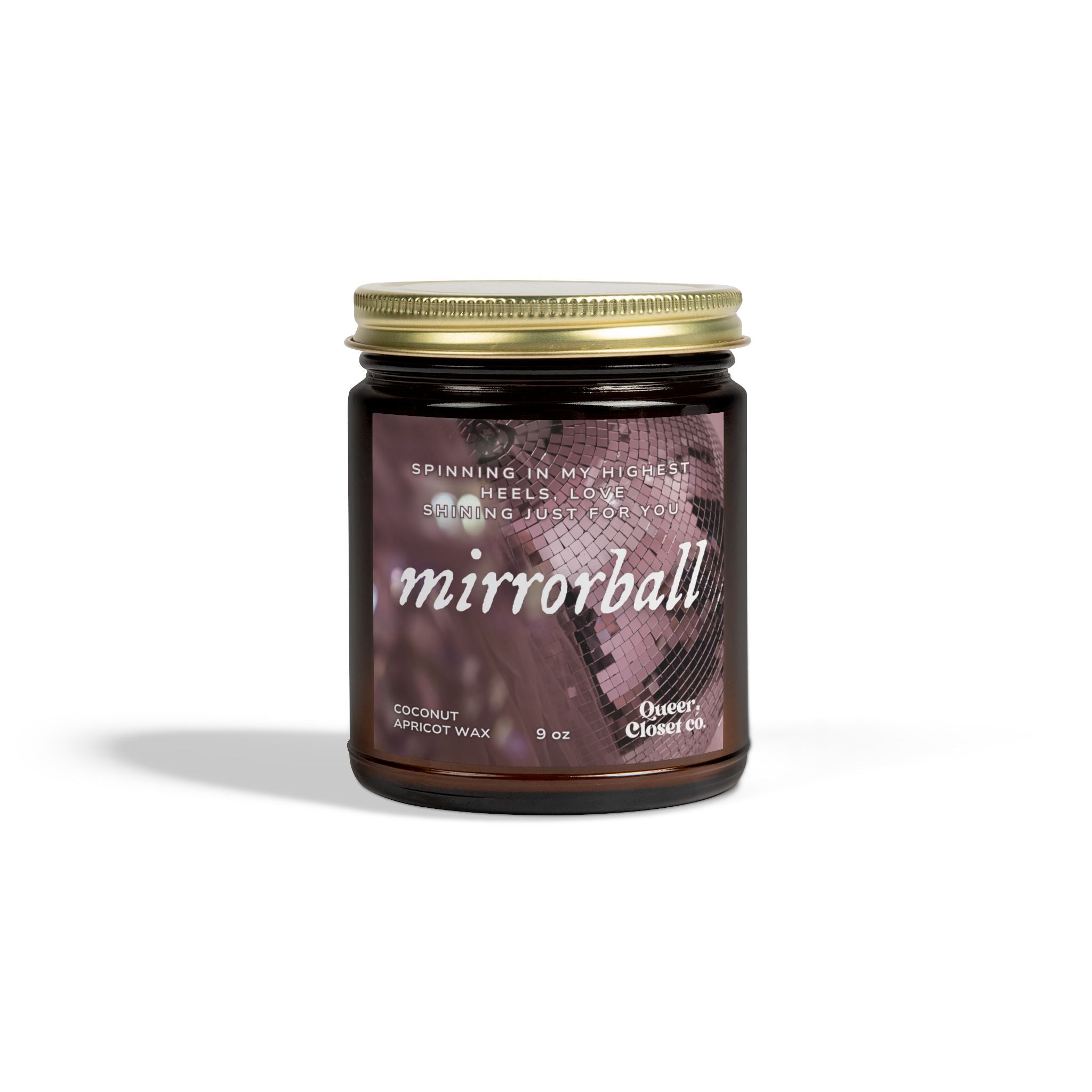 Mirrorball Candle