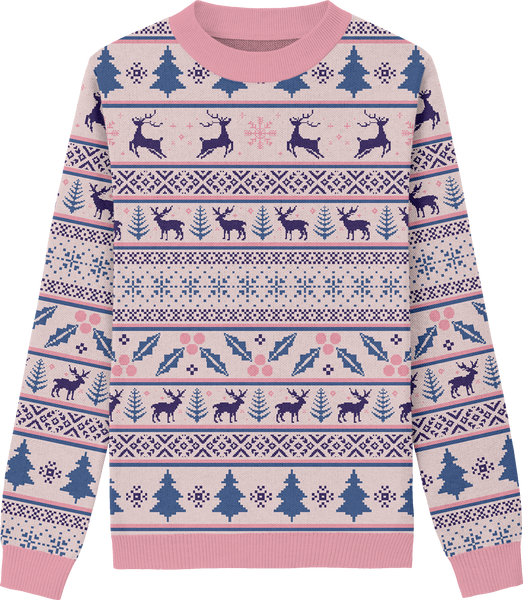 Bisexual Christmas Classic Fit Knit Crewneck