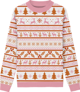 Lesbian Christmas Classic Fit Knit Crewneck