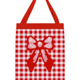 Red Bow Tote Bag