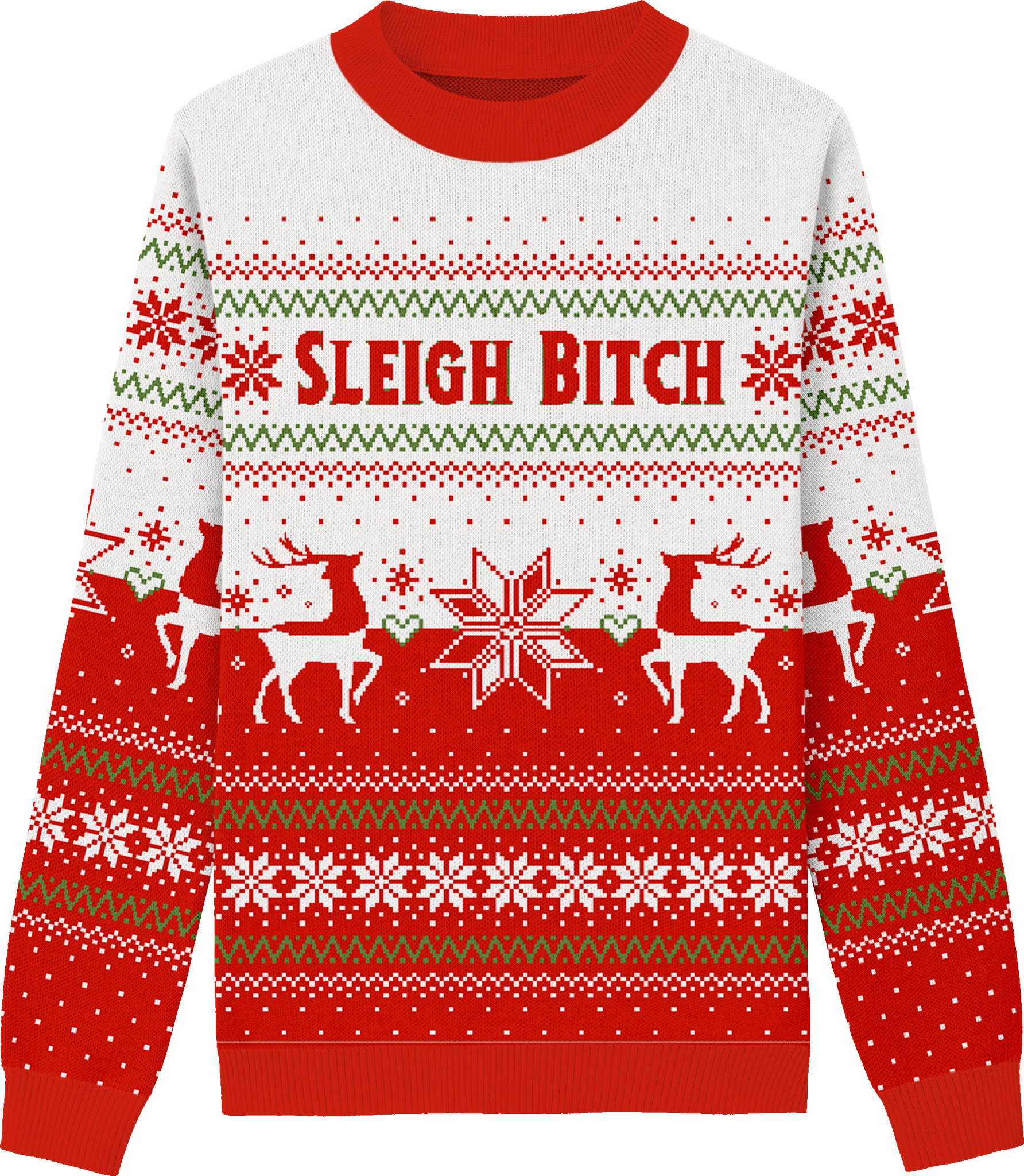 Sleigh Bitch Classic Fit Knit Crewneck