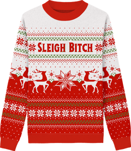 Sleigh Bitch Classic Fit Knit Crewneck