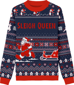 Sleigh Queen Classic Fit Knit Crewneck