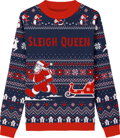 Sleigh Queen Classic Fit Knit Crewneck