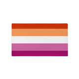 Lesbian Flag Pillow Case