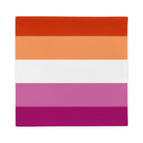 Lesbian Flag Pillow Case