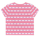 Sapphic Flag Crop Tee