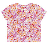 Lesbian Flowers Crop Tee