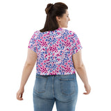 Bisexual Flowers Crop Tee