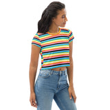 Queer Flag Crop Tee