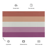 Retro Lesbian Pride Flag