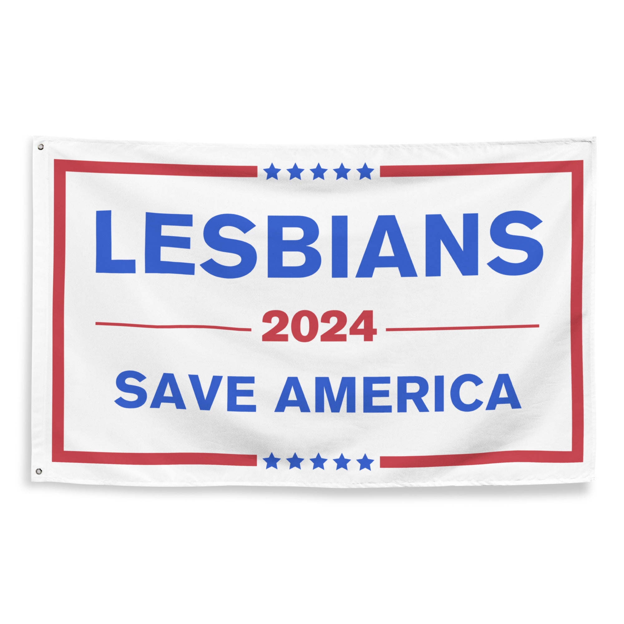 Lesbians Save America Flag