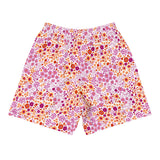 Lesbian Flowers Long Athletic Shorts