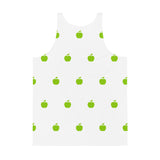 Brat Apple White Tank Top