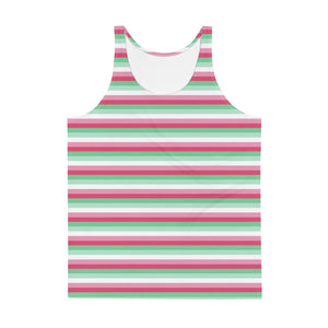 Abrosexual Flag Tank Top