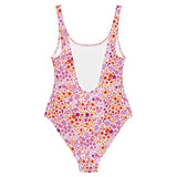 Lesbian Flowers One-Piece Swimsuit