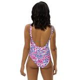 Bisexual Flowers One-Piece Swimsuit