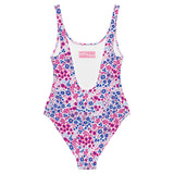 Bisexual Flowers One-Piece Swimsuit