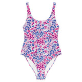 Bisexual Flowers One-Piece Swimsuit