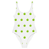 Brat Apple White One-Piece Swimsuit