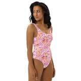 Lesbian Flowers One-Piece Swimsuit