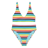 Queer Flag High-Waisted Bikini