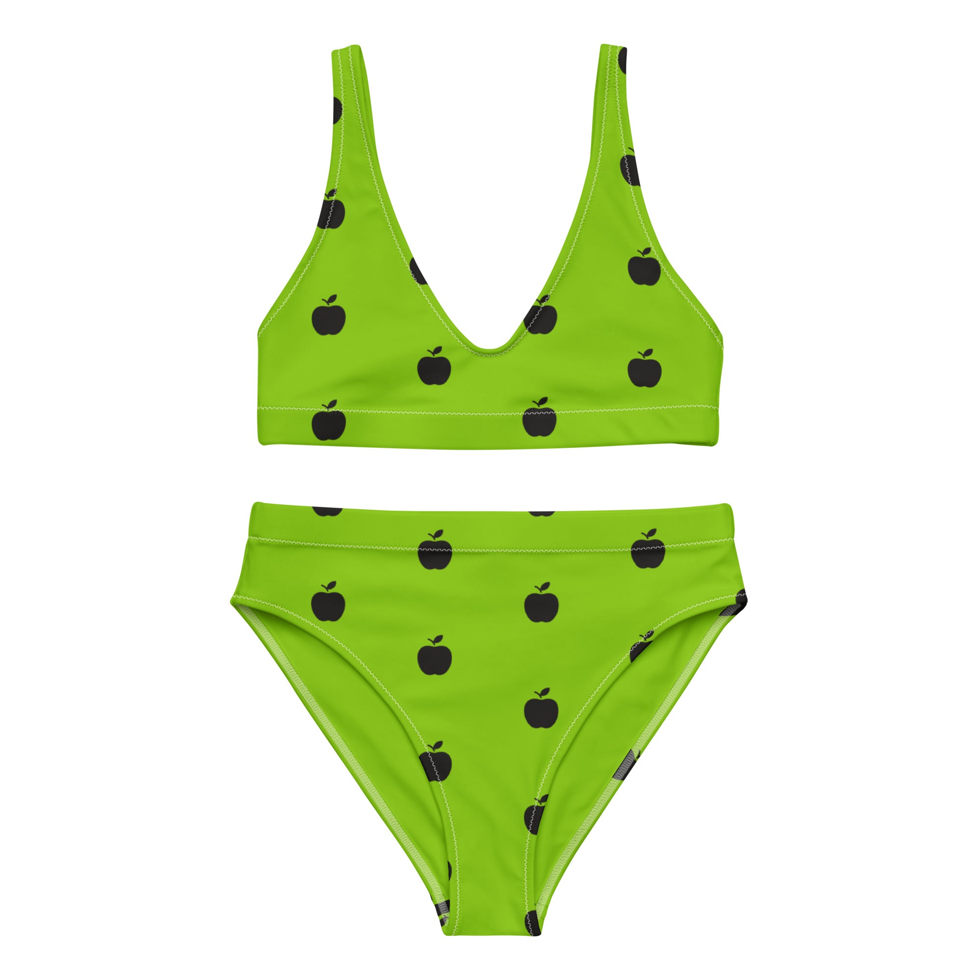 Brat Apple High-Waisted Bikini