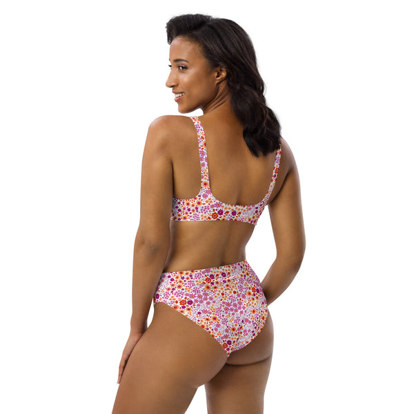 Lesbian Flowers High-Waisted Bikini