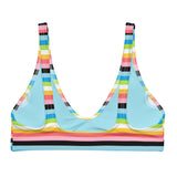 Queer Flag Bikini Top