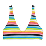 Queer Flag Bikini Top