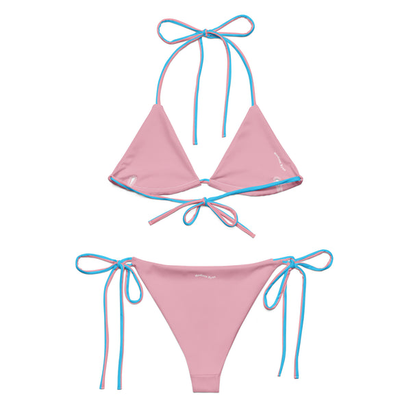 Transgender Flag String Bikini