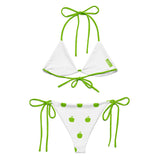 Brat Apple White String Bikini