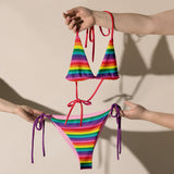 Original Pride Flag String Bikini