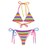 Pansexual Flag String Bikini