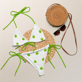 Brat Apple White String Bikini