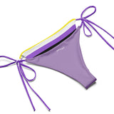 Non-Binary Flag String Bikini