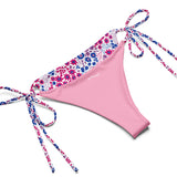 Bisexual Flowers String Bikini