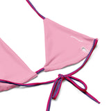 Bisexual Flag String Bikini