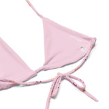 Say Gay (lesbian colors) String Bikini