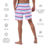 Bigender Flag Swim Trunks