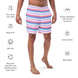 Bigender Flag Swim Trunks